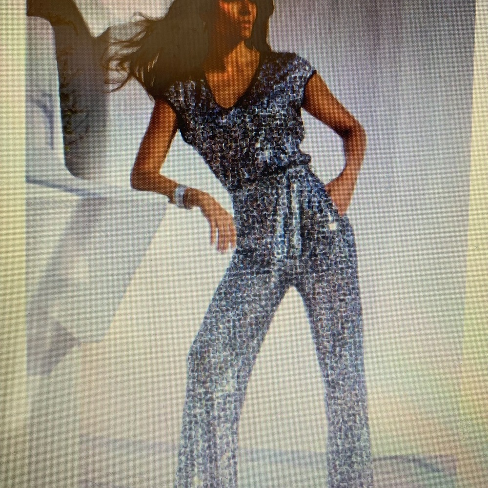 Sparkly jumpsuit brand new with tags ✨